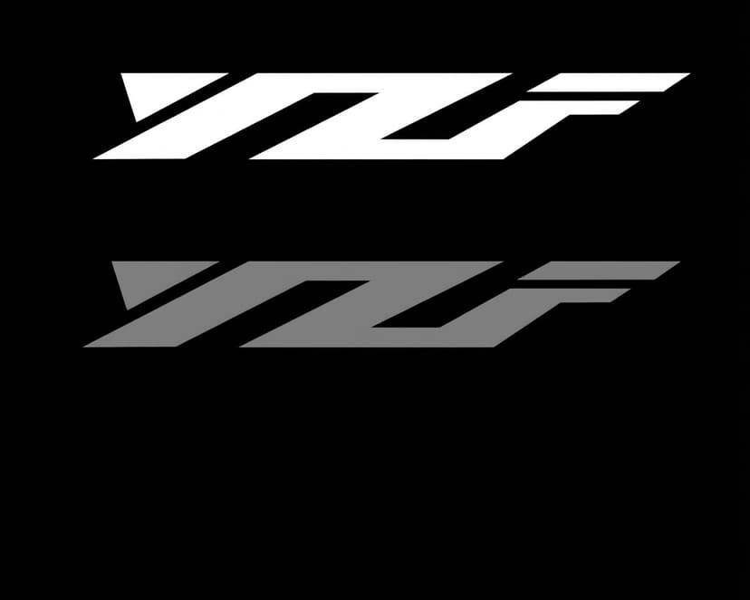 Yamaha YZF Schriftzug